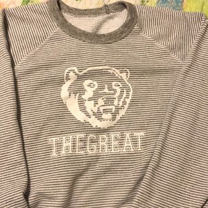 The GREAT. Bear sweatshirt